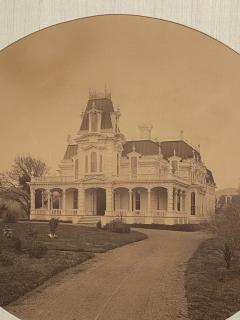 Photograph of a Victorian House Circa 1870 - 1528885