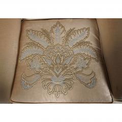 Phyllis Morris 18c Style Phyllis Morris Large Embroidered Bergere Throne Chair - 4663911
