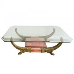 Phyllis Morris One of a Kind Phyllis Morris Sled Shaped Coffee Table 1970s - 3701482