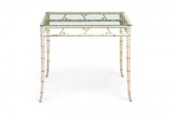 Phyllis Morris Phyllis Morris for Kessler Industries Mid Century American Faux Bamboo Aluminum - 4652560