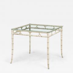 Phyllis Morris Phyllis Morris for Kessler Industries Mid Century American Faux Bamboo Aluminum - 4700643