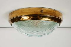 Pia Guidetti Crippa 1960s Pia Guidetti Crippa Brass Multifaceted Wall or Ceiling Light for Lumi - 1826636