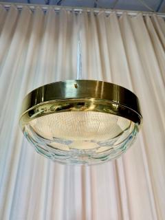 Pia Guidetti Crippa Pia Guidetti Crippa for LUMI Faceted Glass Brass Flush Mount Wall Light - 4620053
