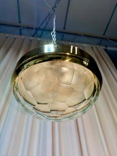 Pia Guidetti Crippa Pia Guidetti Crippa for LUMI Faceted Glass Brass Flush Mount Wall Light - 4620058
