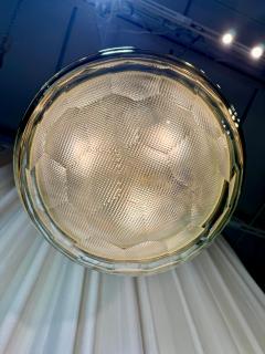 Pia Guidetti Crippa Pia Guidetti Crippa for LUMI Faceted Glass Brass Flush Mount Wall Light - 4620068