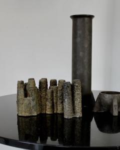 Pia Manu BRUTALIST ABSTRACT CERAMIC SCULPTURES ATTRIBUTED TO PIA MANU - 1923220