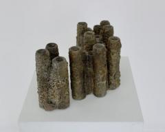 Pia Manu BRUTALIST ABSTRACT CERAMIC SCULPTURES ATTRIBUTED TO PIA MANU - 1923223