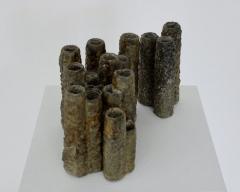 Pia Manu BRUTALIST ABSTRACT CERAMIC SCULPTURES ATTRIBUTED TO PIA MANU - 1923231