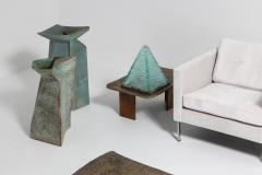 Pia Manu Pia Manu Brutalist Pair of Side Tables 1970s - 1052036