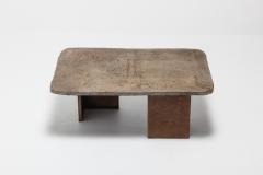 Pia Manu Pia Manu Brutalist Pair of Side Tables 1970s - 1052041