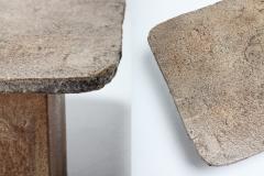 Pia Manu Pia Manu Brutalist Pair of Side Tables 1970s - 1052043