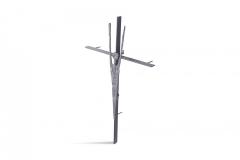 Pia Manu Pia Manu Brutalist Sculpture Jesus on the Cross 1960s - 844074