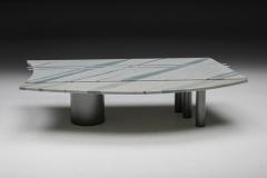 Pia Manu Pia Manu Sculptural Marble Coffee Table 1990s - 2805723