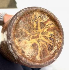 Pichon A Uzes Rare Pair of terres m l es Ceramic Vases Amphora by Pichon of Uz s Amphora - 4404800