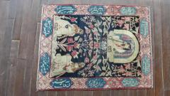 Pictorial Antique Persian Kermanshah Rug - 3967345