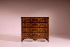 Piedmont walnut chest of drawers Louis XV Italy mid 18th mid 18th century - 4117448