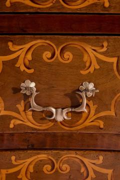 Piedmont walnut chest of drawers Louis XV Italy mid 18th mid 18th century - 4117461