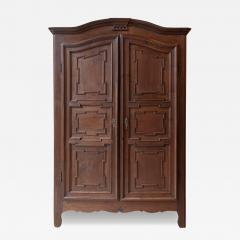 Piedmontese Walnut Armoire circa 1790 - 4454557