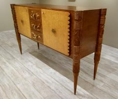 Pier Luigi Colli An Italian Carved Two Tone Wood Sideboard or Credenza by Pier Luigi Colli - 877674