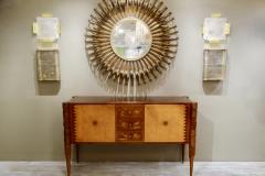 Pier Luigi Colli An Italian Carved Two Tone Wood Sideboard or Credenza by Pier Luigi Colli - 877692