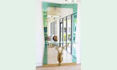 Pier Luigi Colli Italian Hallway Mirror by Pier Luigi Colli for Cristal Art - 4390723