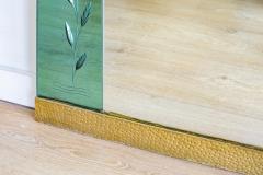 Pier Luigi Colli Italian Hallway Mirror by Pier Luigi Colli for Cristal Art - 4390805