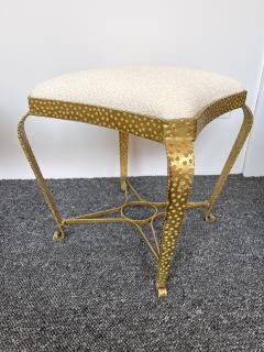 Pier Luigi Colli Pair of Stools Gold Leaf by Pier Luigi Colli Italy 1950s - 2448930