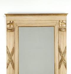 Pier Mirror in Painted and Gilt Wood France circa 1880 - 3531410