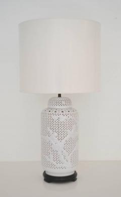 pierced porcelain table lamps