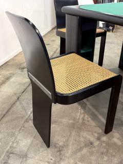 Pierluigi Molinari Pierluigi Molinari Game Table with Four Chairs Italy 1970s - 4498478