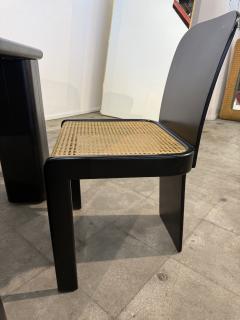 Pierluigi Molinari Pierluigi Molinari Game Table with Four Chairs Italy 1970s - 4498480