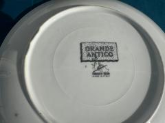 Piero Fornasetti 5 pcs of 1950s Piero Fornasetti Gilt Grande Antico Dinner Plates - 4519227