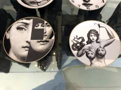 Piero Fornasetti A Set of Twelve Iconic Julia plates by Fornasetti for Rosenthal - 705999