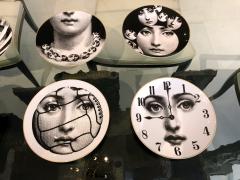 Piero Fornasetti A Set of Twelve Iconic Julia plates by Fornasetti for Rosenthal - 706001