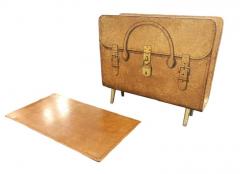 Piero Fornasetti Briefcase Themed Magazine Stand by Piero Fornasetti - 1091970