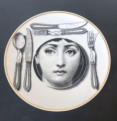 Piero Fornasetti Ceramic Julia Dinner Plate by Fornasetti for Rosenthal - 2326061