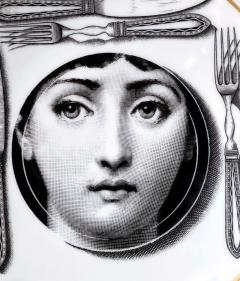 Piero Fornasetti Ceramic Julia Dinner Plate by Fornasetti for Rosenthal - 2326068