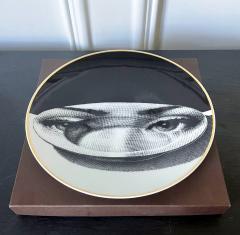 Piero Fornasetti Ceramic Julia Dinner Plate by Fornasetti for Rosenthal - 2326088