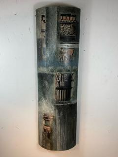 Piero Fornasetti FORNASETTI STYLE MIXED MEDIA COLUMN WALL ART - 1208913