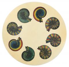 Piero Fornasetti Fornasetti Side Table with Seashell Motif Italy 1960s - 442704