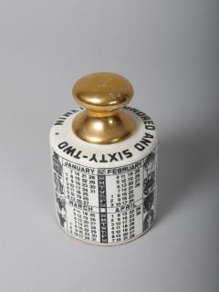 Piero Fornasetti Fornasetti paper weight 1962 Zodiac calendar - 3964099