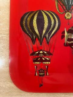 Piero Fornasetti Fornasetti tray fantastical hot air balloons c1950 - 4444593