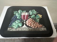 Piero Fornasetti IN VINO VERITAS LITHOGRAPHED TRAY BY PIERO FORNASETTI - 3158698