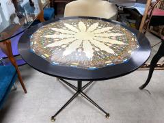 Piero Fornasetti Italian Modern Center Table By Fornasetti - 4193546