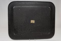 Piero Fornasetti Large Vintage Lacquered Metal Litho Ribbon and Floral Tray by Piero Fornasetti - 4816586