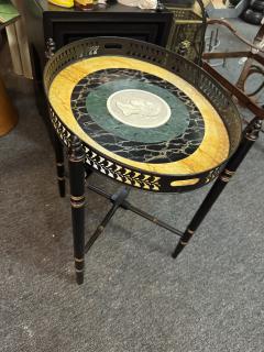 Piero Fornasetti MID CENTURY HAND PAINTED BUTLER TRAYS IN THE MANNER OF PIERO FORNASETTI - 4318457