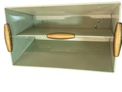 Piero Fornasetti MID CENTURY MUSICAL INSTRUMENT ENAMELED METAL MAGAZINE RACK FORNASETTI STYLE - 4409742