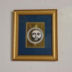 Piero Fornasetti - Mid Century Modern Wall Art Framed Fonasetti