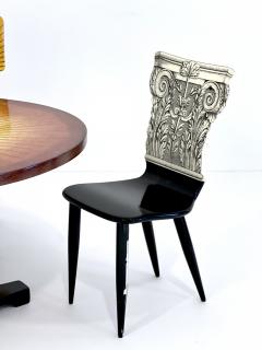 Piero Fornasetti Miniature Prototype Sole Table Chairs Set by Piero Fornasetti - 3121562