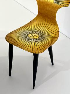 Piero Fornasetti Miniature Prototype Sole Table Chairs Set by Piero Fornasetti - 3121568